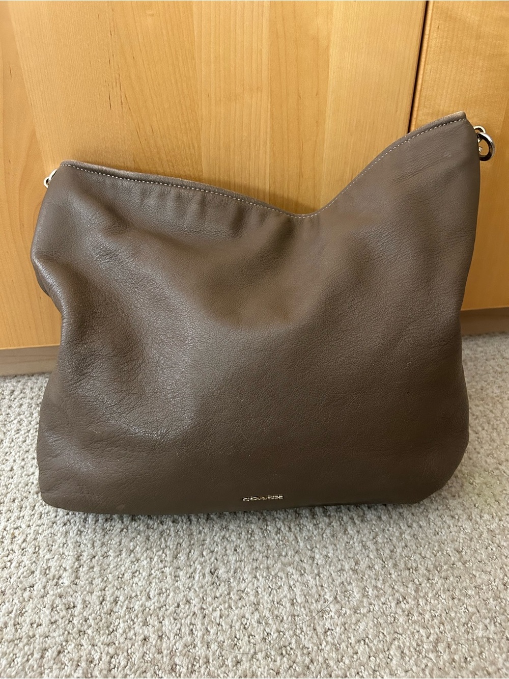 Coach Brown Leather Shoulder Bag